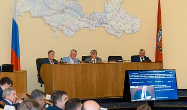 Заседание Законодательного Собрания Оренбургской области